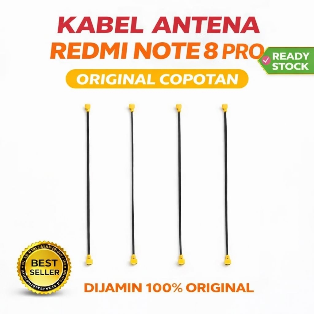 Kabel Antena Redmi Note 8 Pro Original Copotan