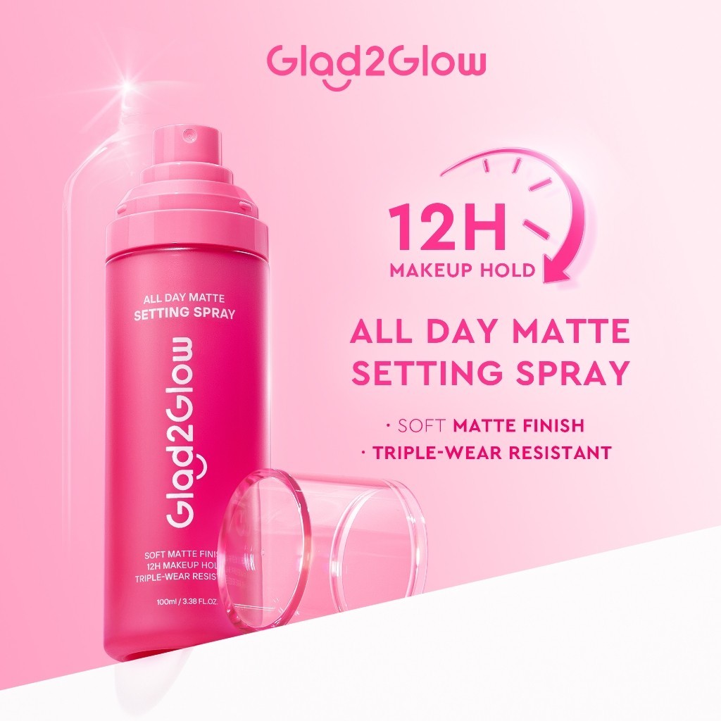 Glad2glow all day Setting spry 100ml