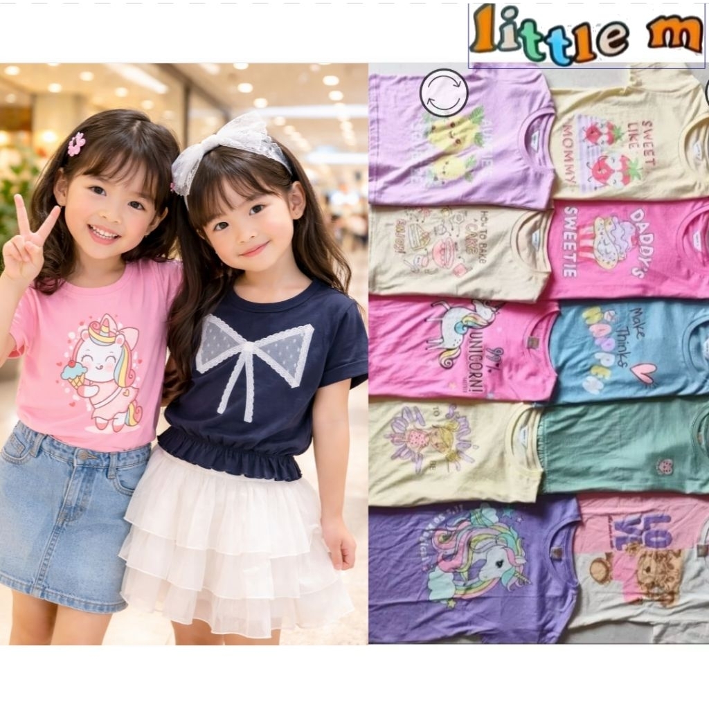 KAOS L1TLE M anak perempuan