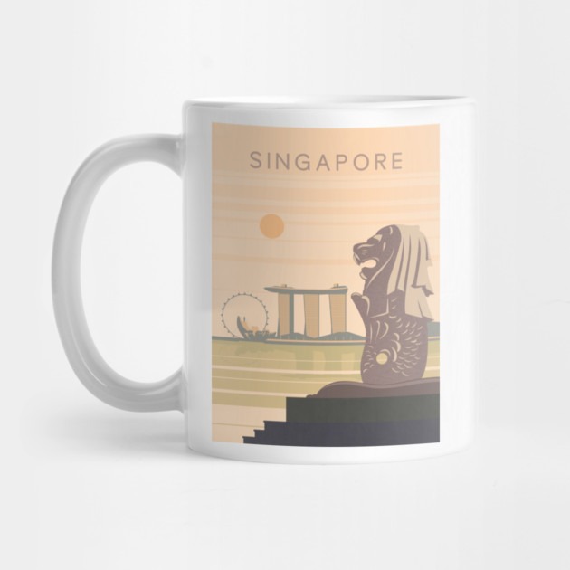 SINGAPORE Tea Mug