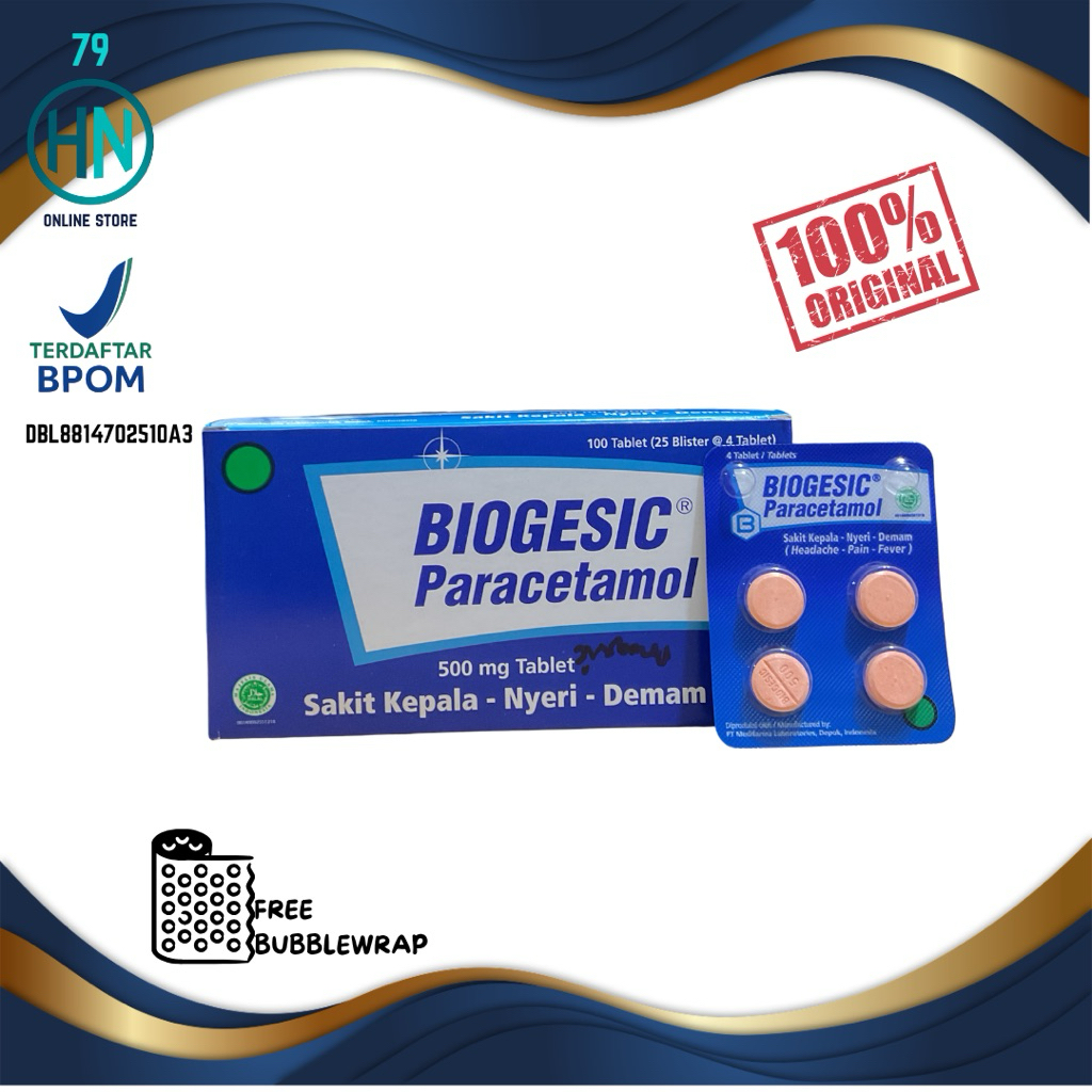 Biogesic 4 tablet