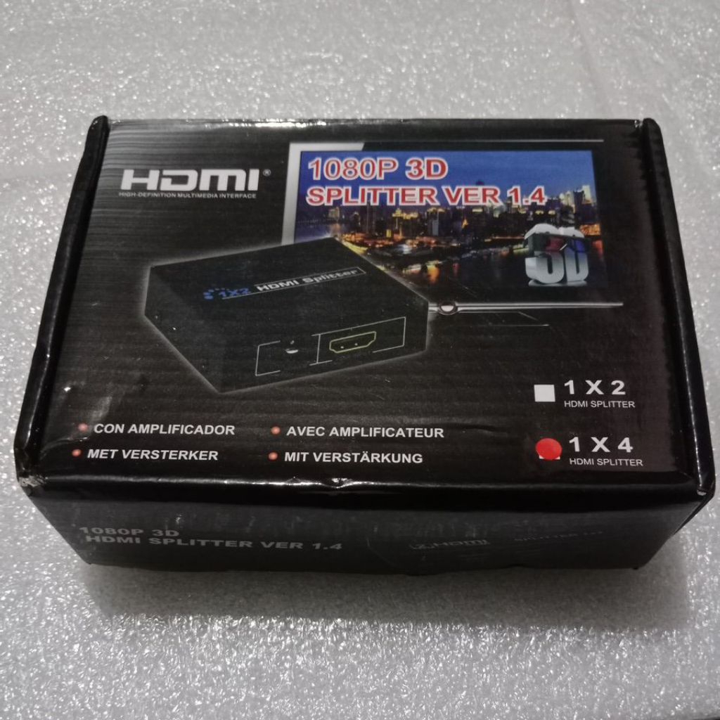 Hdmi Spliter 4 Port (1 Input, 4 Output)