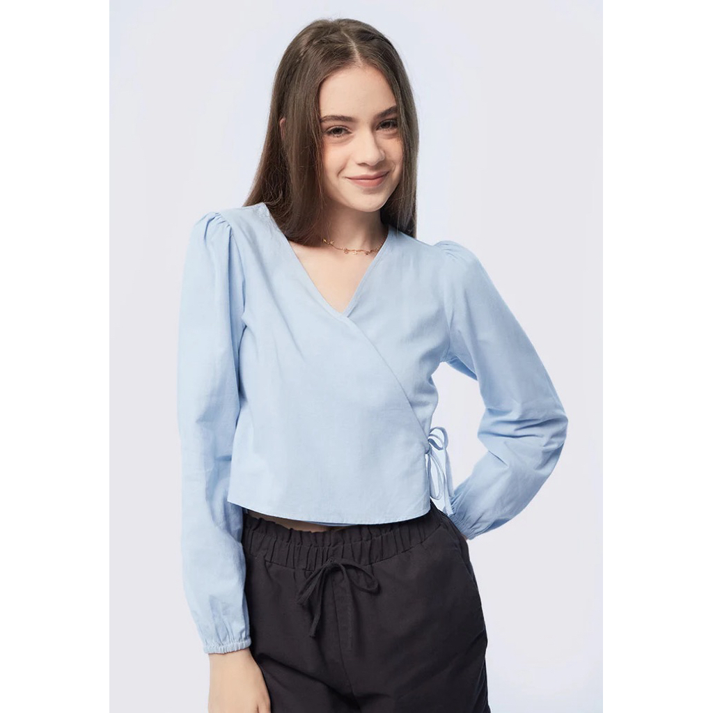 CB Wrap Blouse
