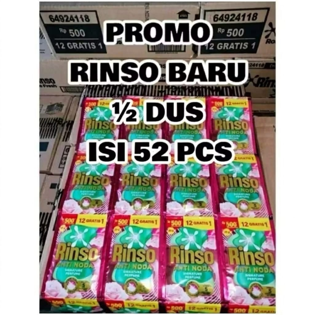 Rinso isi 52 Sachet