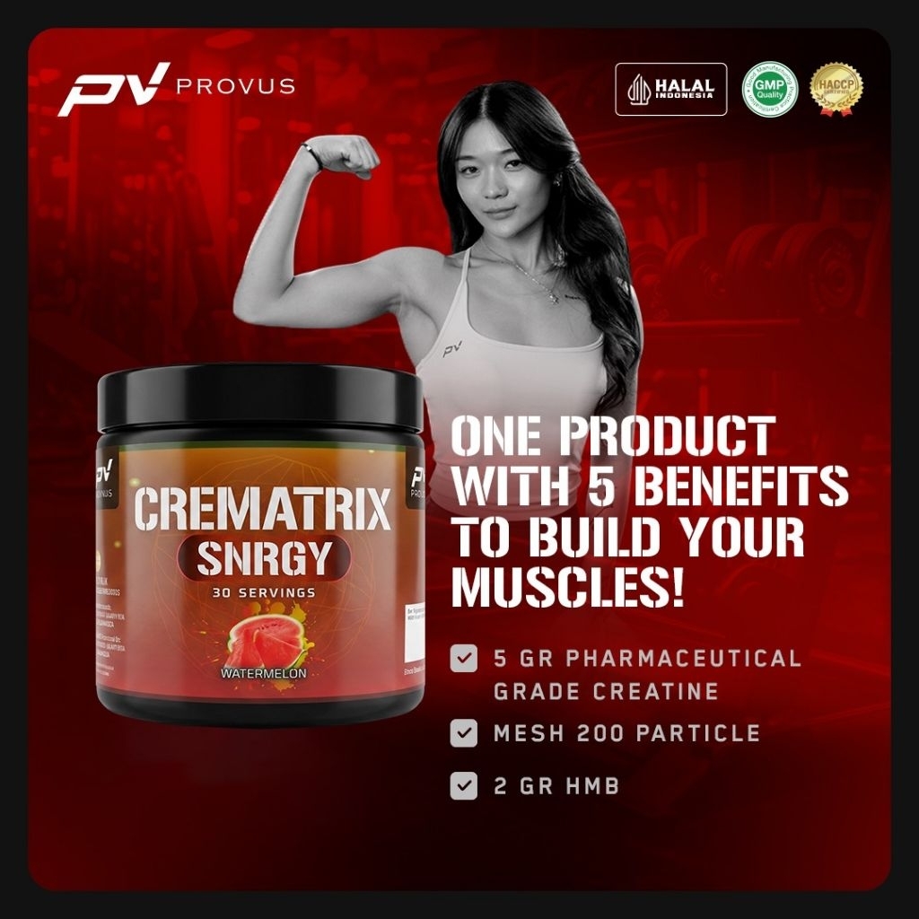 PROVUS CREMATRIX SNRGY 30 SERVING - CREATINE HMB