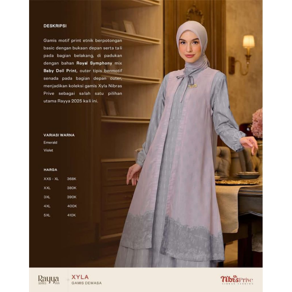 GAMIS NIBRAS/Xyla violet