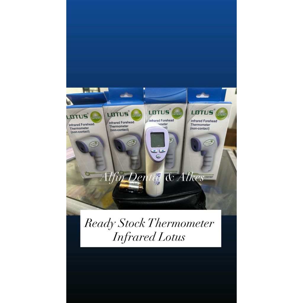 Thermometer Lotus Infrared Forehead Thermometer  non-contact
