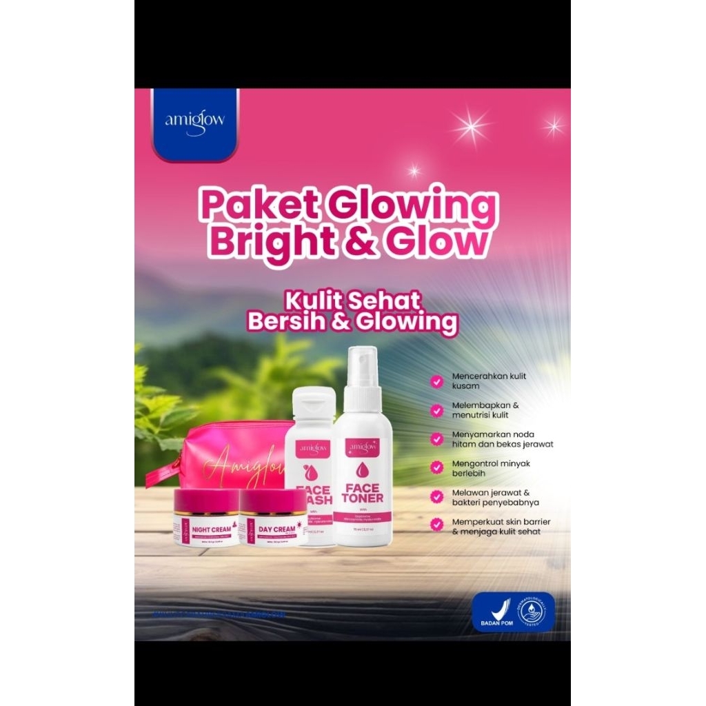 Paket Skincare AMIGLOW