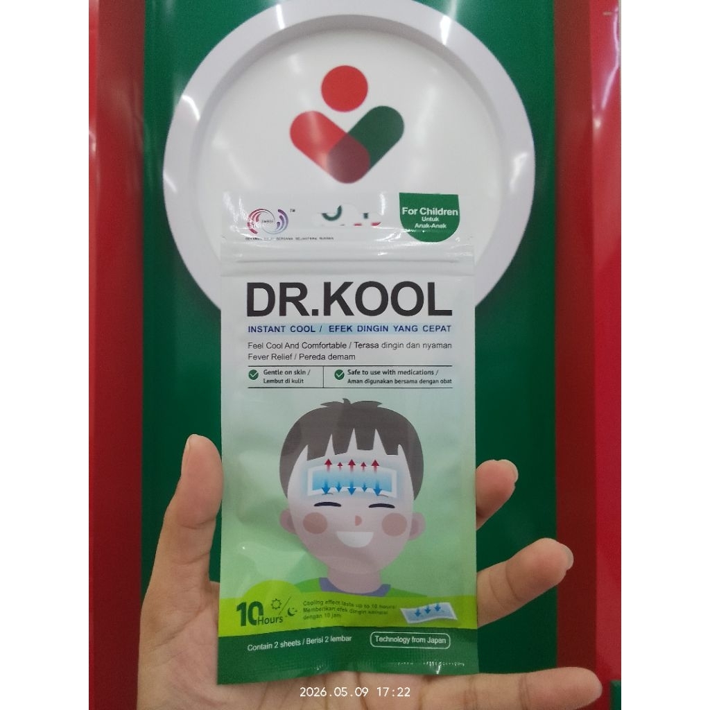 Dr Kool plester demam/kompres 1 pcs