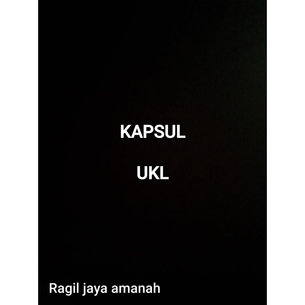 KAPSUL UKL