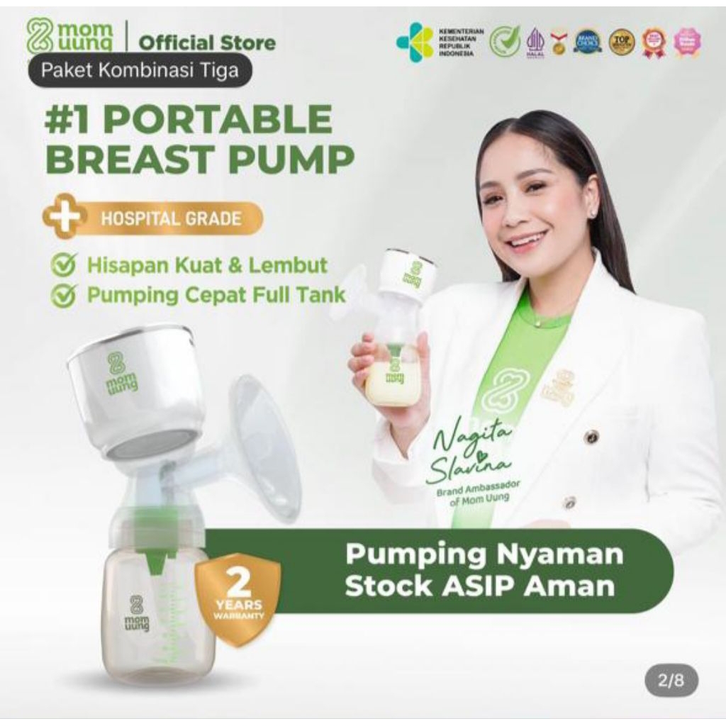 preloved pompa asi mom uung