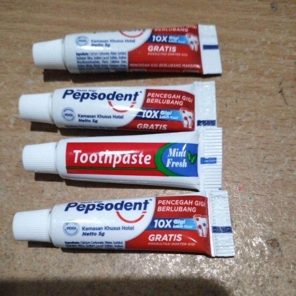 miniatur pepsodent