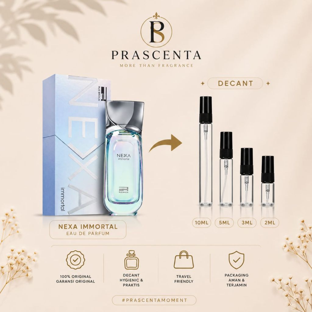 DECANT PARFUM NEXA IMMORTAL - RUE BROCA