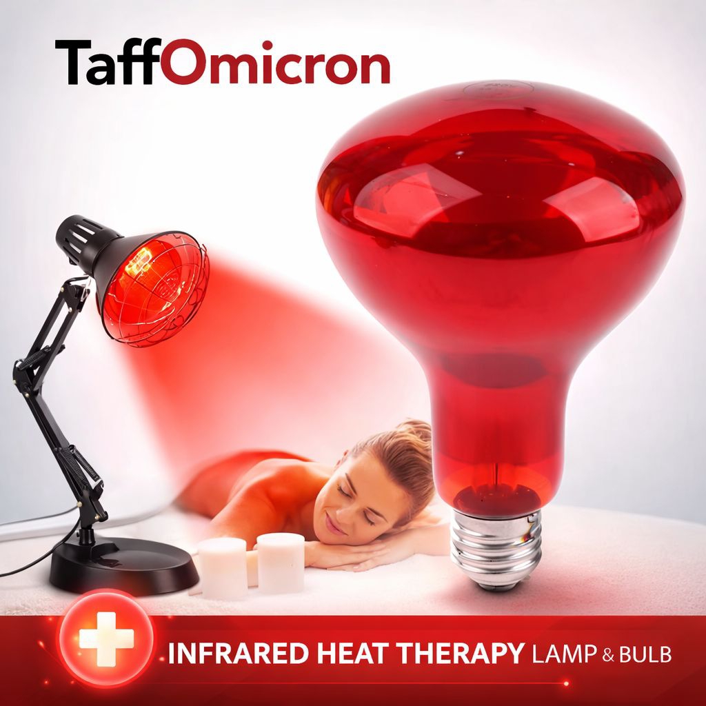 TaffOmicron Bohlam Lampu Terapi Infrared / Physioterapi Lamp