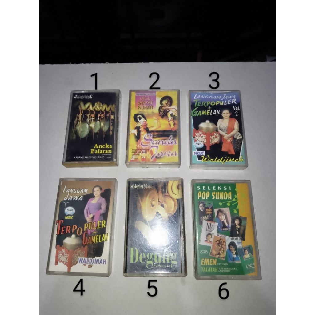 kaset lagu jawa