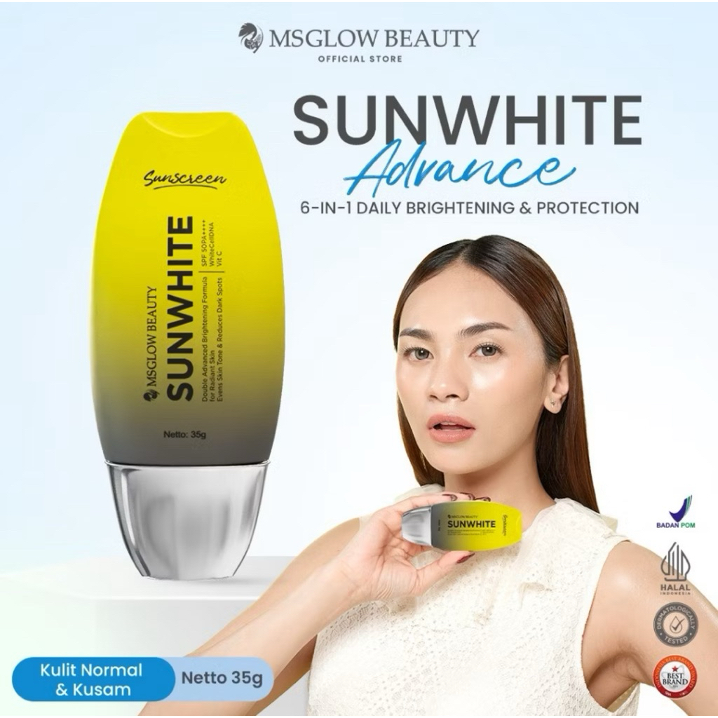 Sunwhite wcd / probiotic advance ms glow