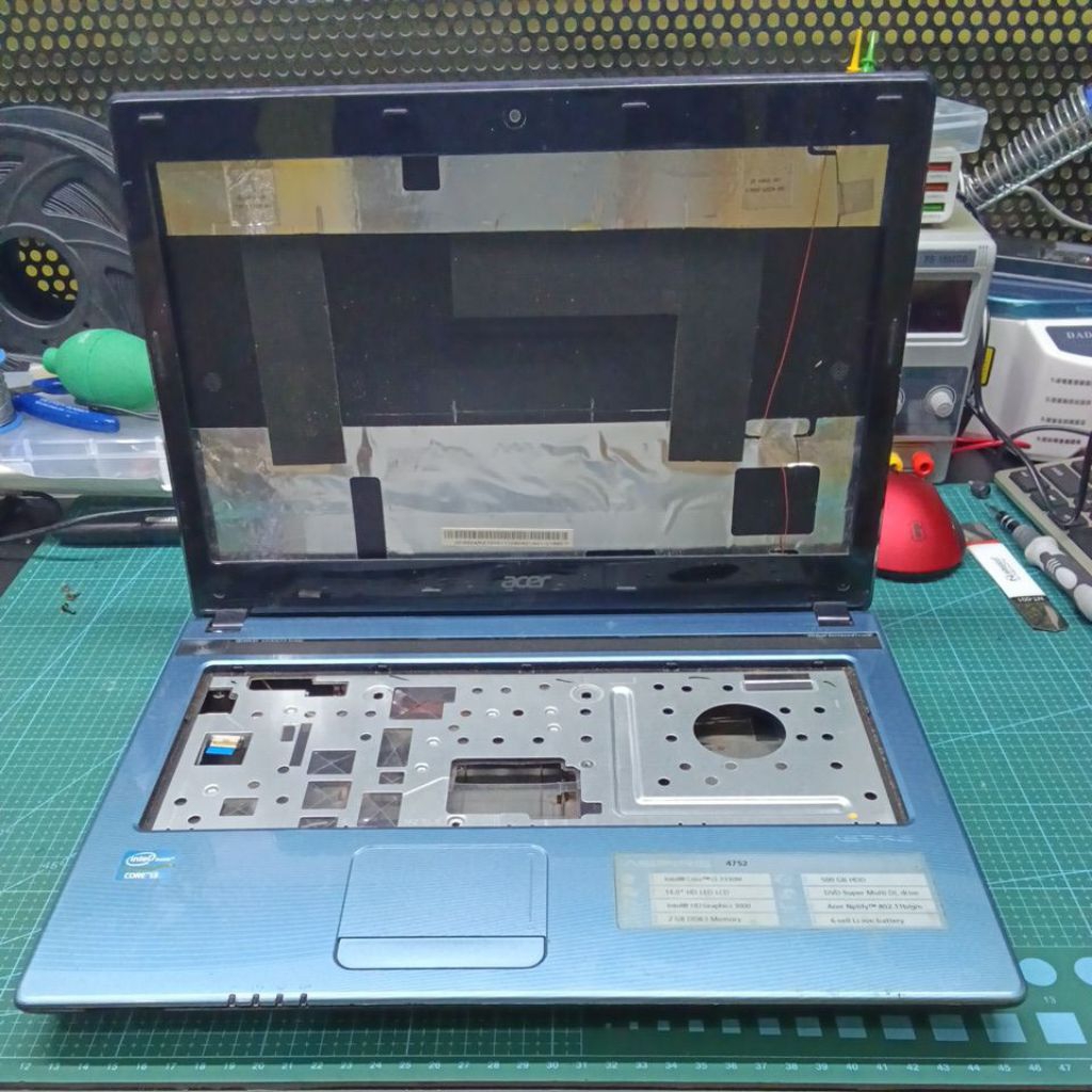 Casing Acer 4752 Sky Blue Grade (B)