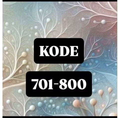LINK CO LIVE KODE 701 - 800