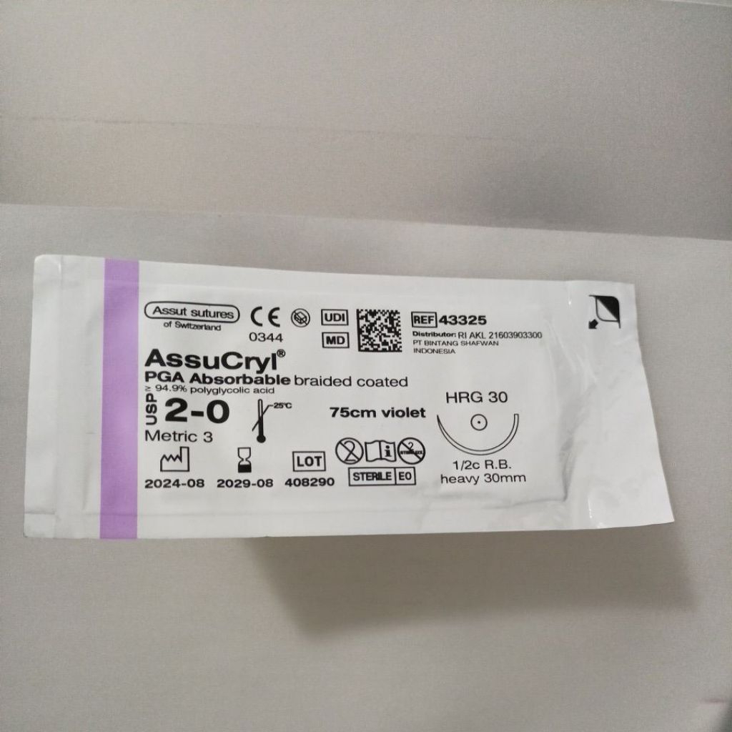 ASSUCRYL 2 0 HRG30 TAPER PCS