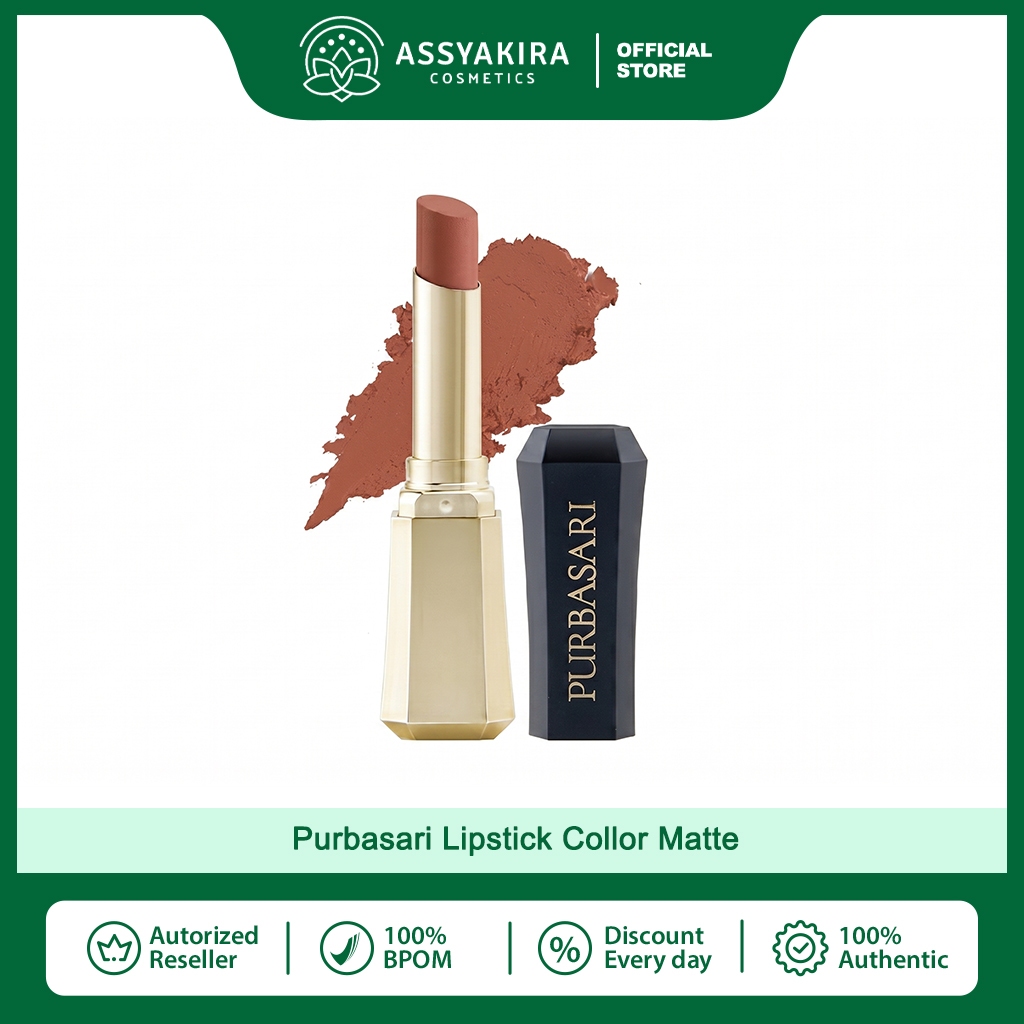 Purbasari Lipstick Collor Matte