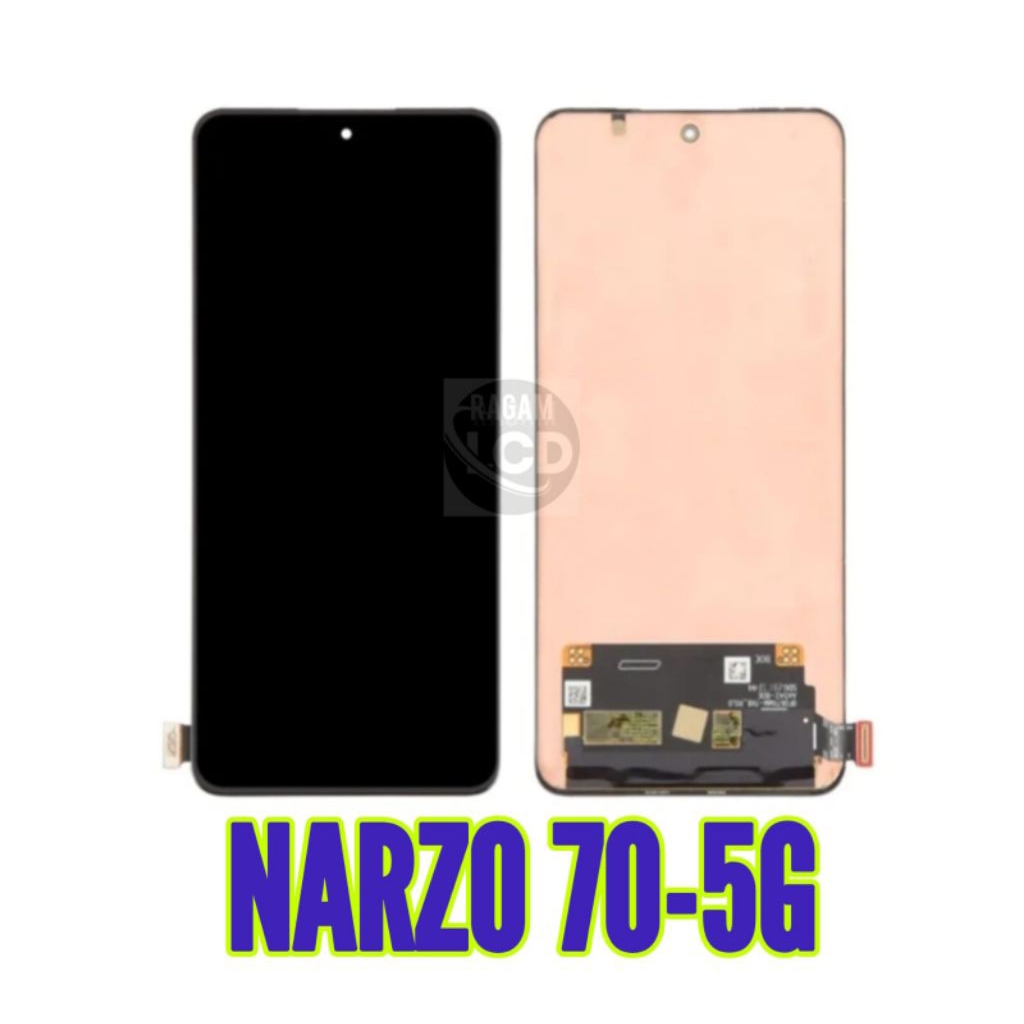 Lcd+touchscreen NARZO 70-5G Competible