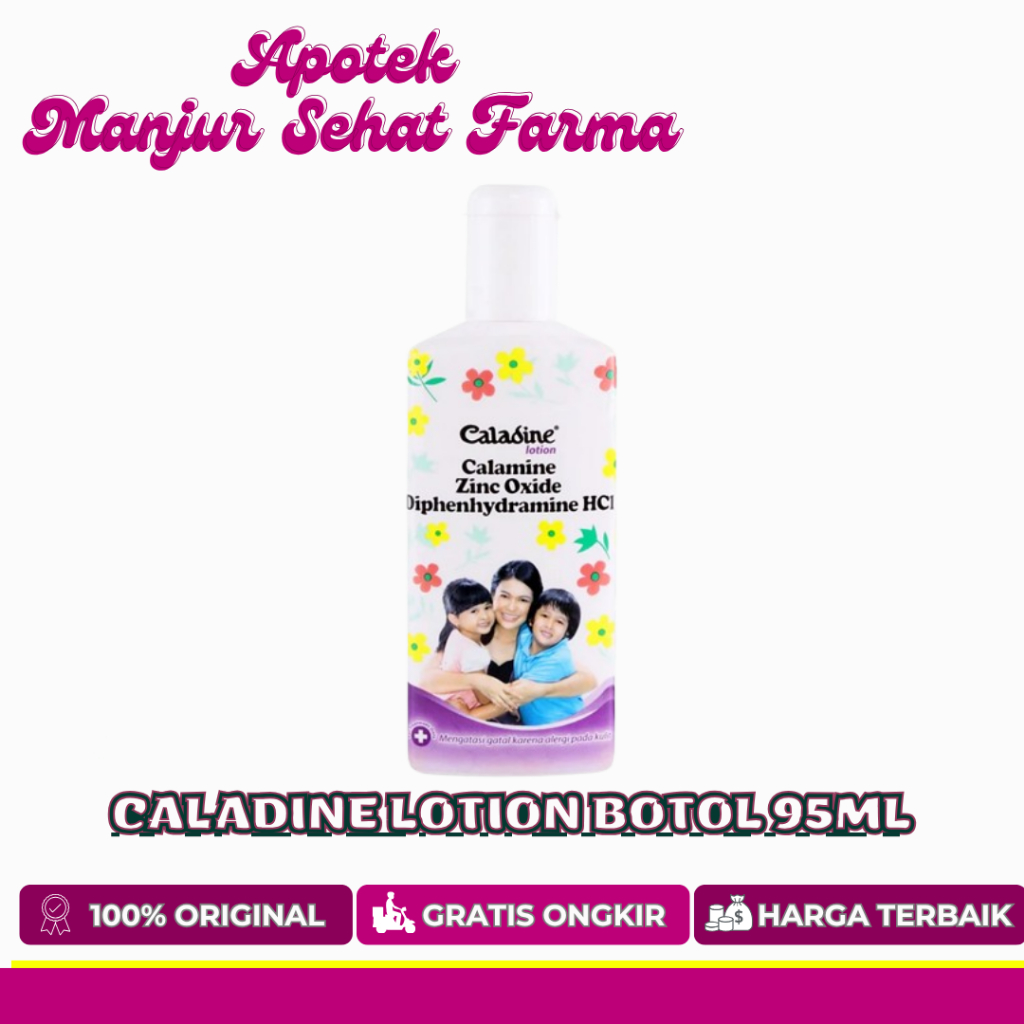 CALADINE LOTION BOTOL 95ML