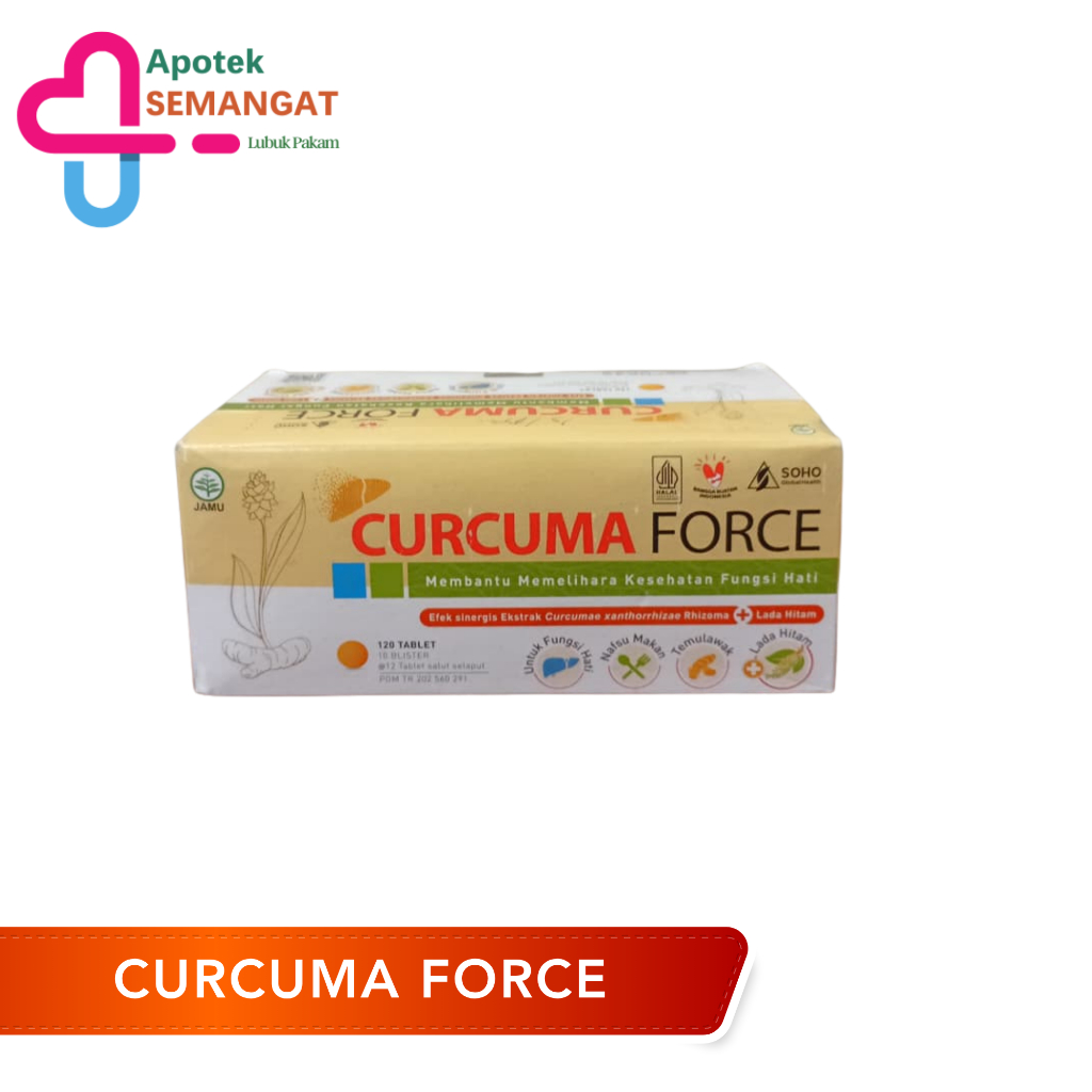 Curcuma Force Strip 12 Kapsul [PER PPN]