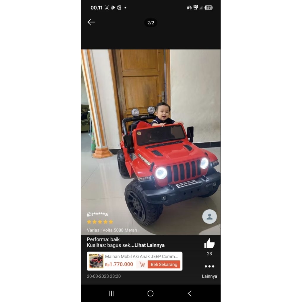 mobil anak