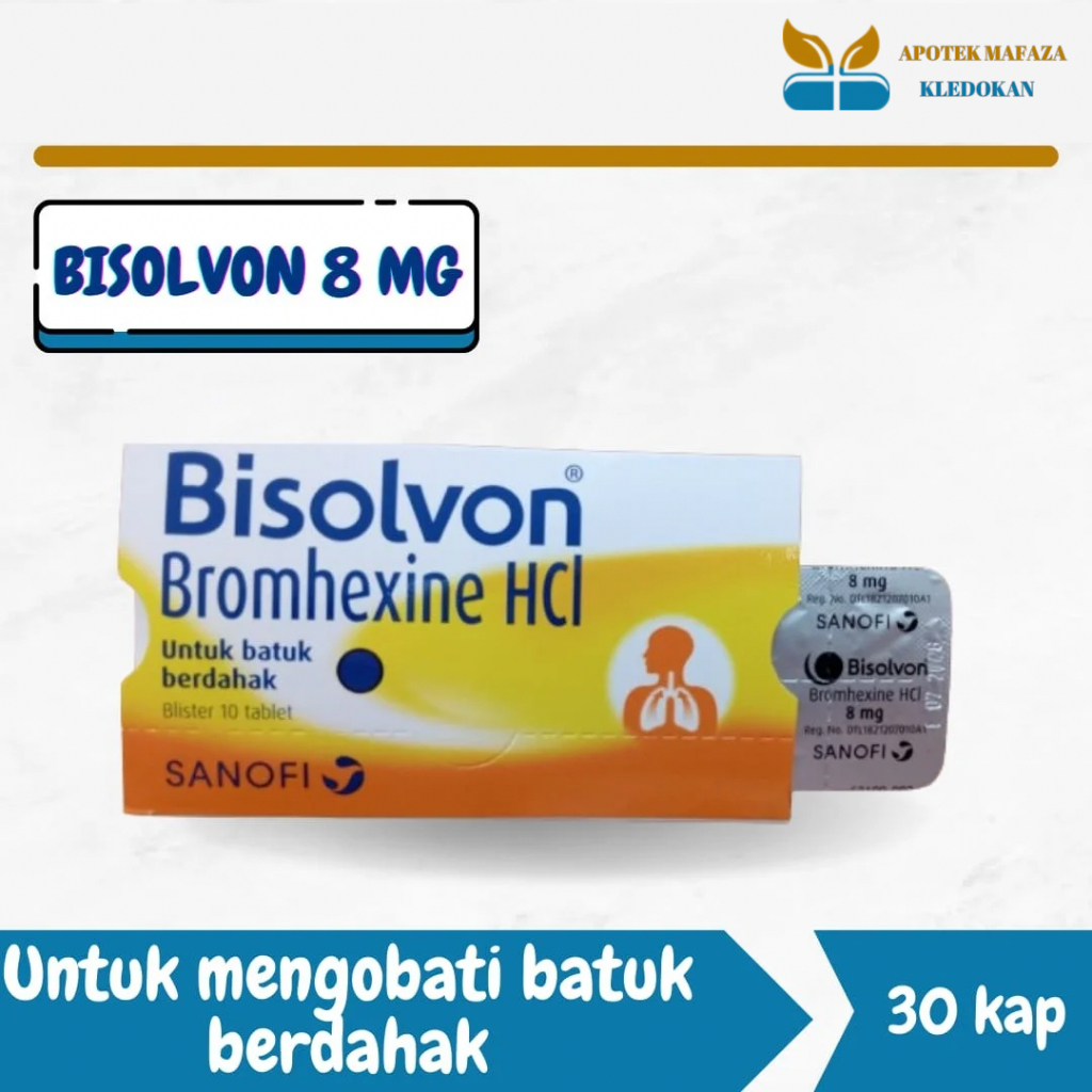 Bisolvon 8 mg 10 Tablet