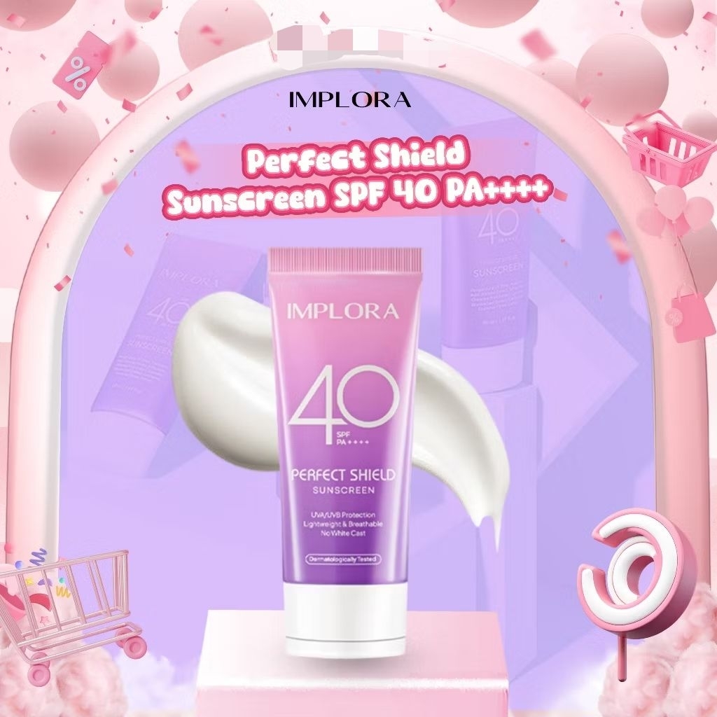 IMPLORA - PERFECT SHIELD SUNSCREEN SPF 40 PA++++ 25ml