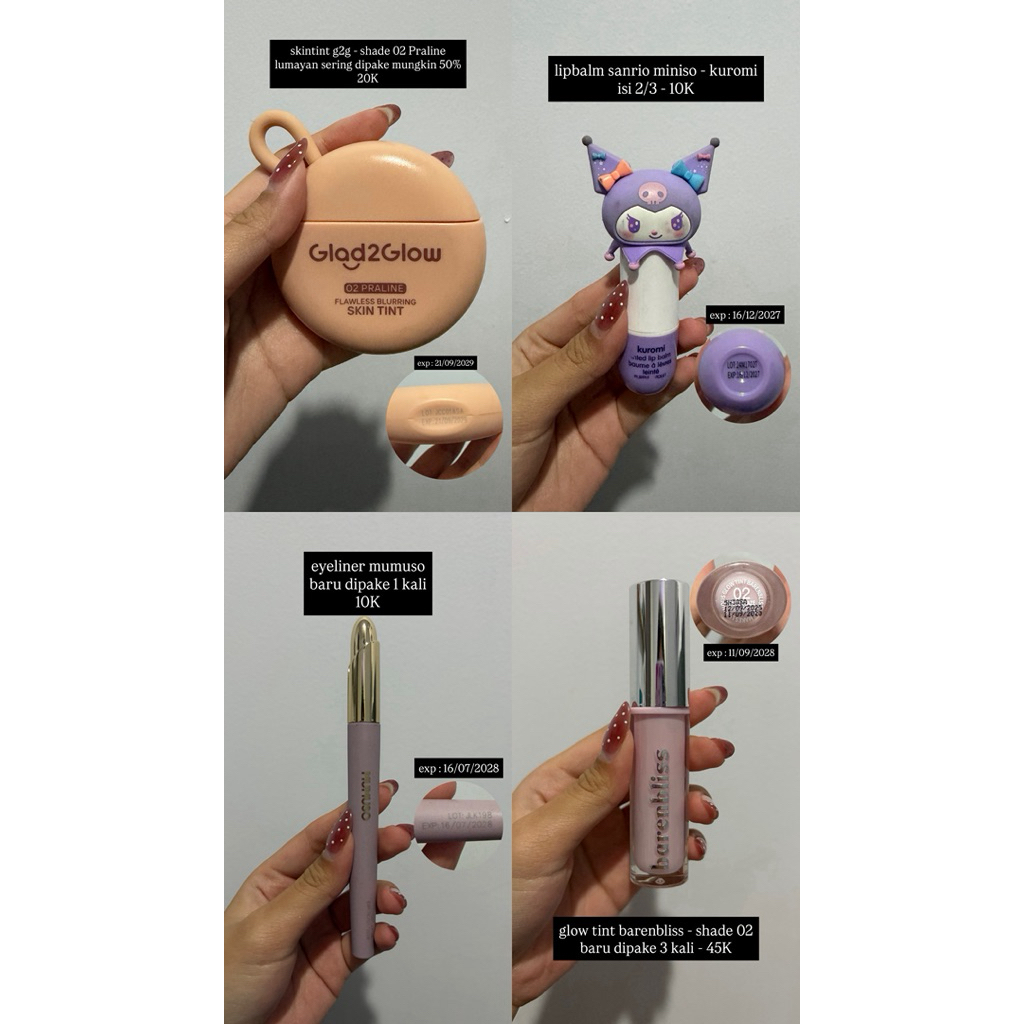 PRELOVED MAKE UP