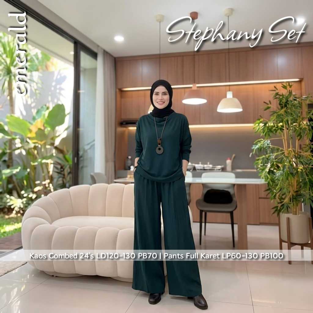 STEPHANY SET ONESET KAOS COMBED