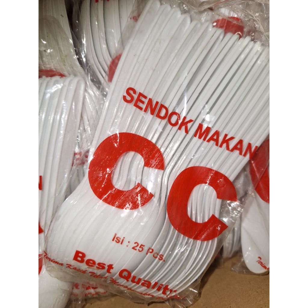 Sendok Makan Plastik CC