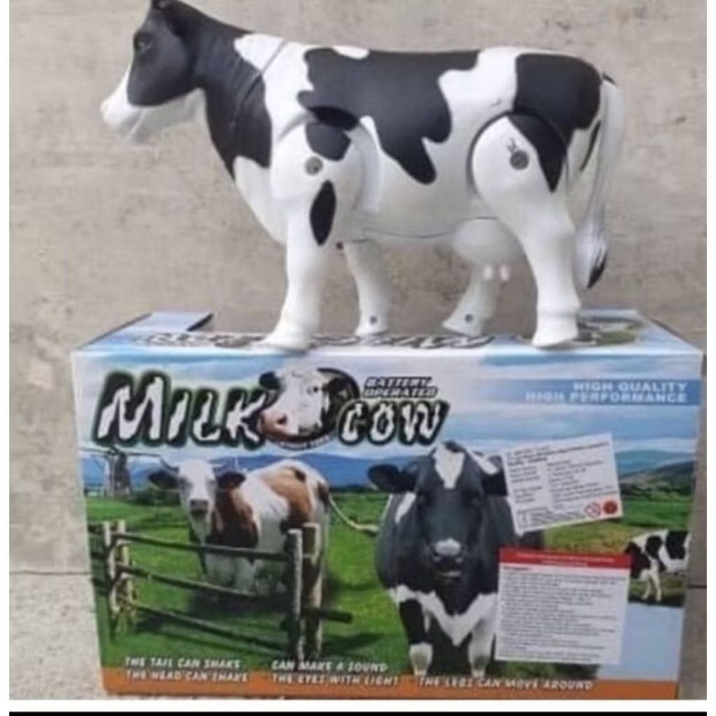 MAINAN SAPI BERJALAN DAN BERSUWARA