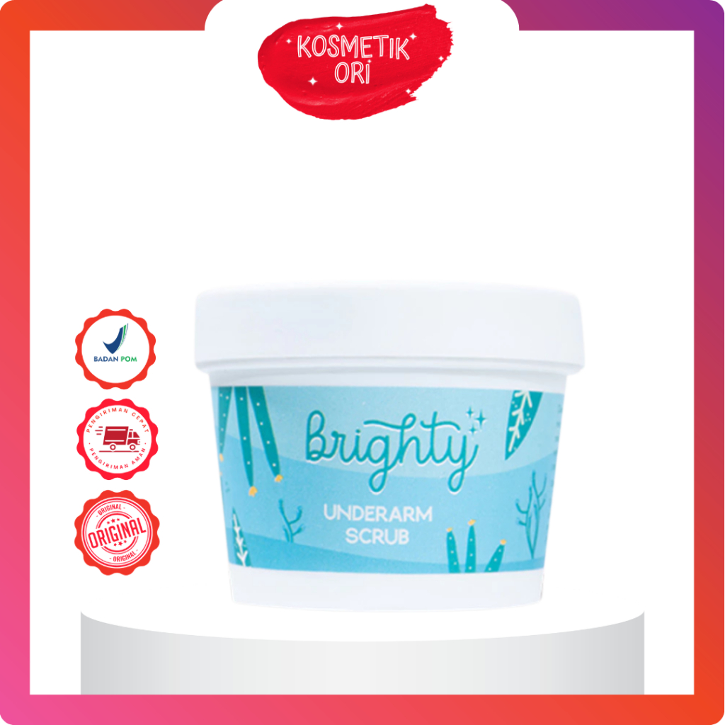 BRIGHTY Underarm Scrub Microscrub Pencerah Ketiak
