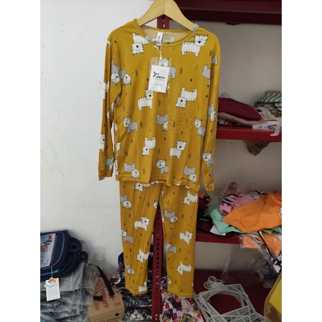 set tidur pajamas PP import 4-8th