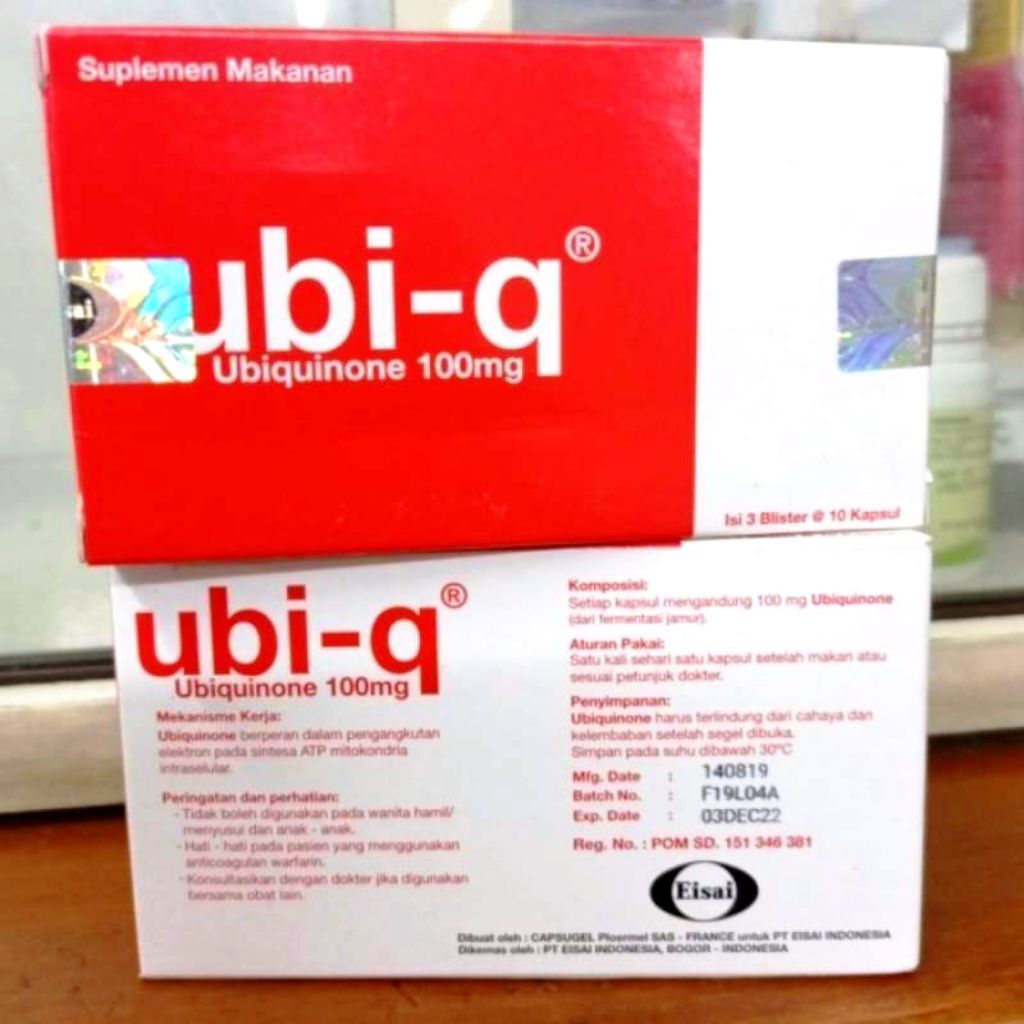UBI-Q 100mg BOX 30 KAPSUL