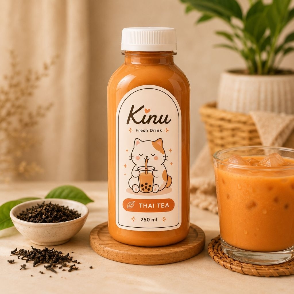 Thai Tea 250 ml by Kinu