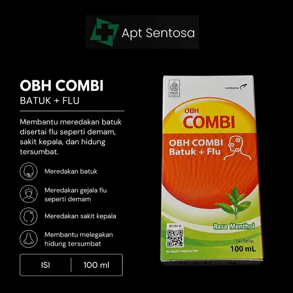 OBH Combi Batuk Plus Flu 100 ml