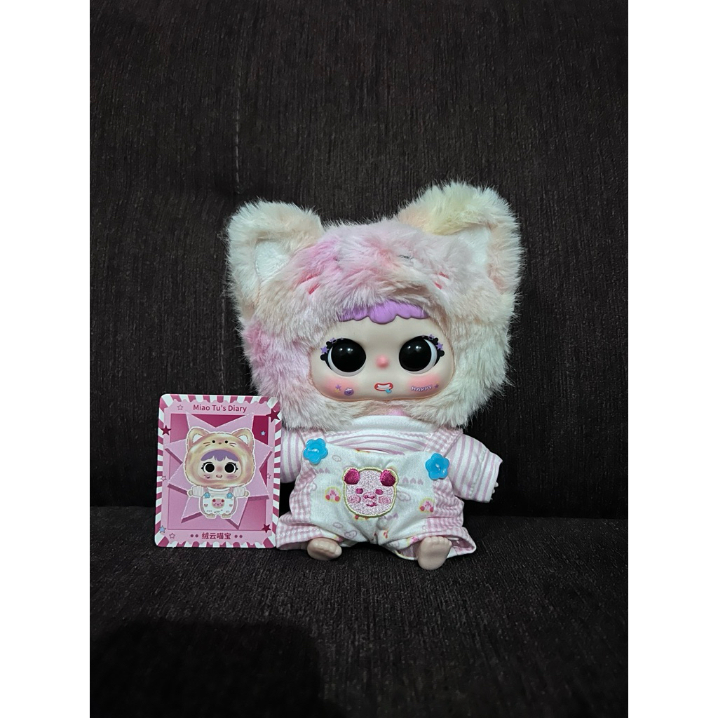 Jimo Kitten rainbow peach