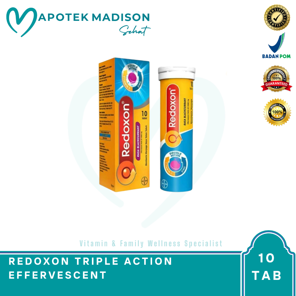 Redoxon Triple Action Effervescent 10 Tablet