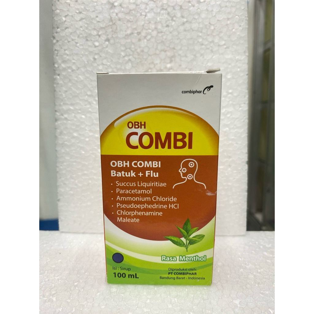 OBH Combi batuk flu rasa menthol 100 ml
