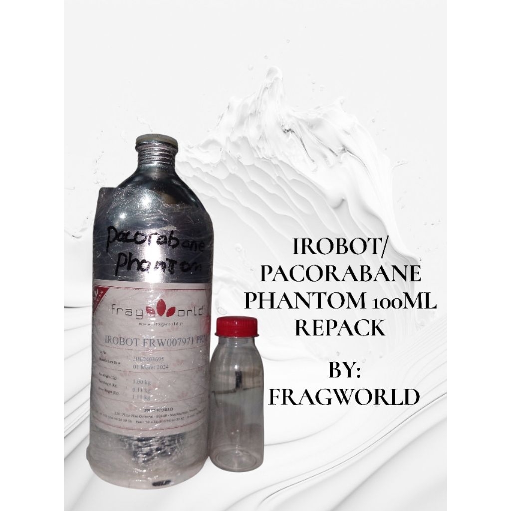 IROBOT / PACORABANE PHANTOM BY: FRAGWORLD REPACK 100ML