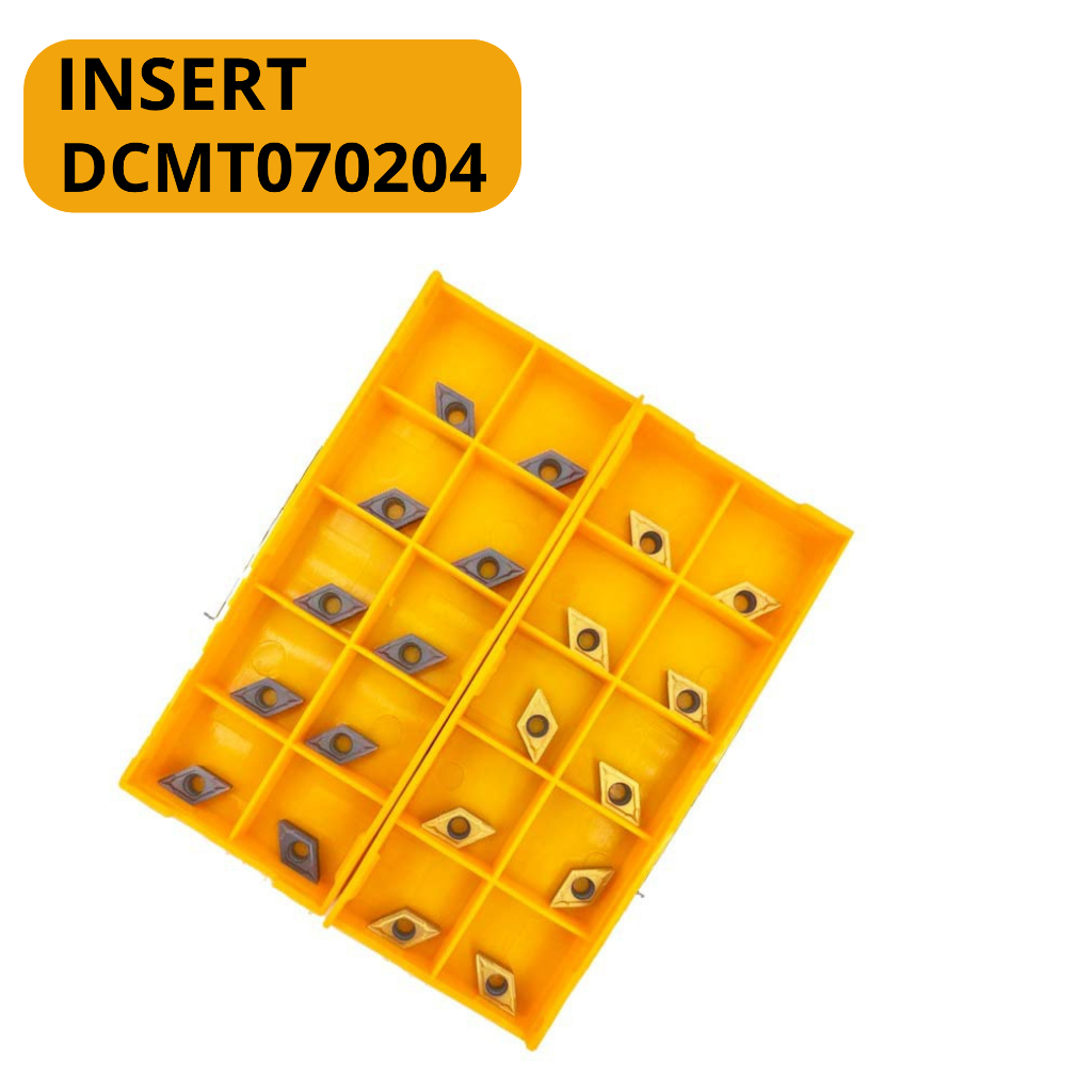 Insert Bubut DCMT 070204 Insert CNC Bubut Tahan Lama