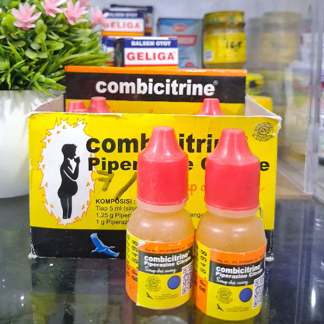 COMBICITRINE SIRUP OBAT CACING