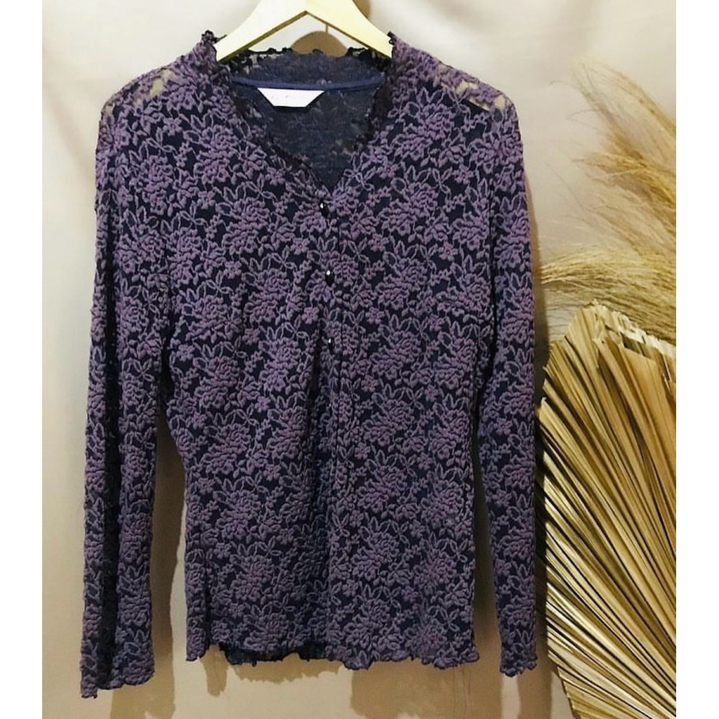 Preloved atasan brokat