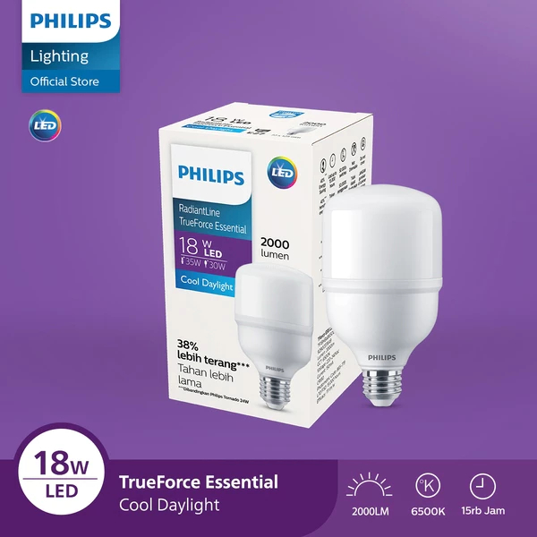 Philips Lampu Bohlam Radiantline TrueForce Essential