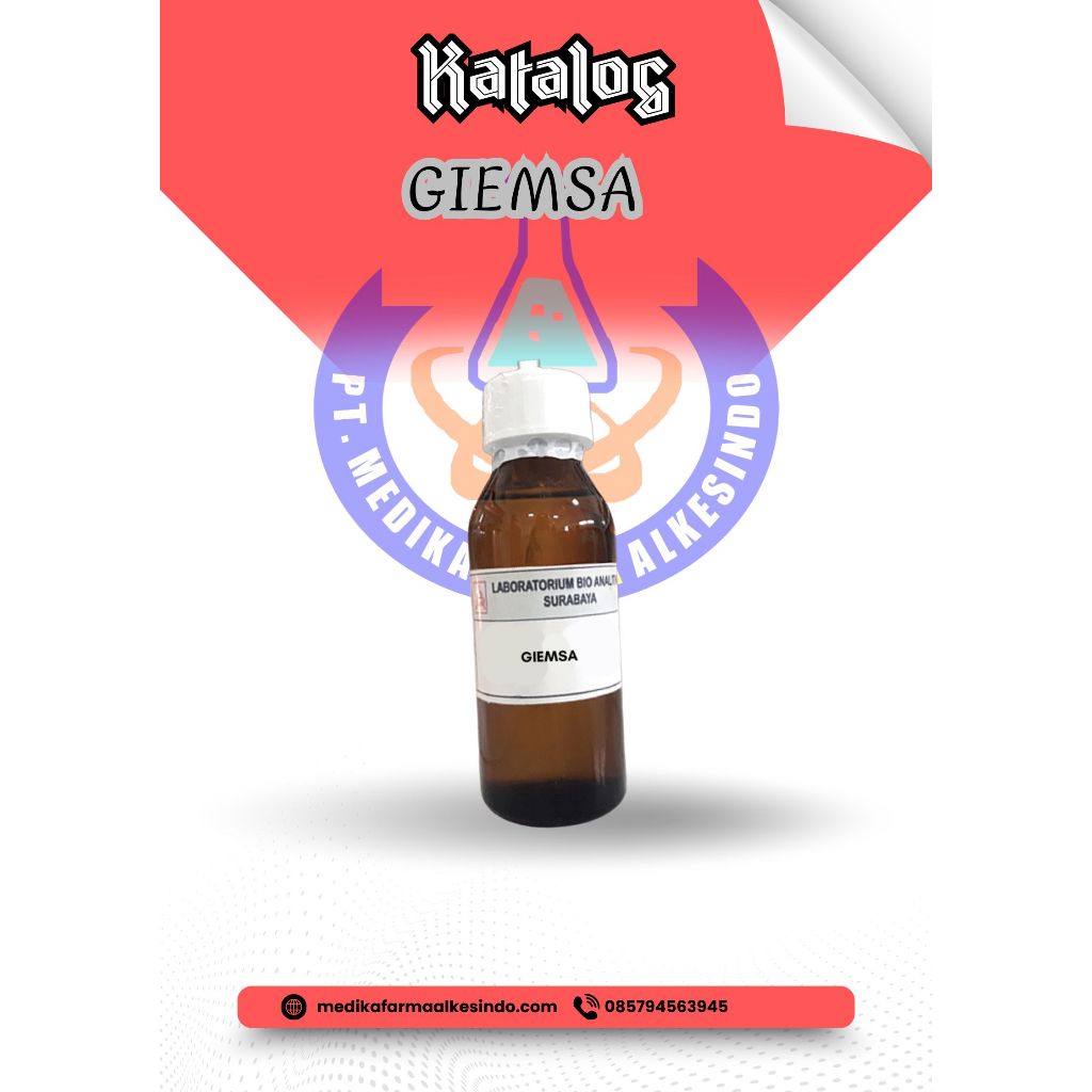GIEMSA (ukuran 50cc,100cc,250cc)