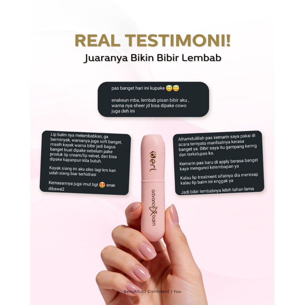 B erl advance lip balm