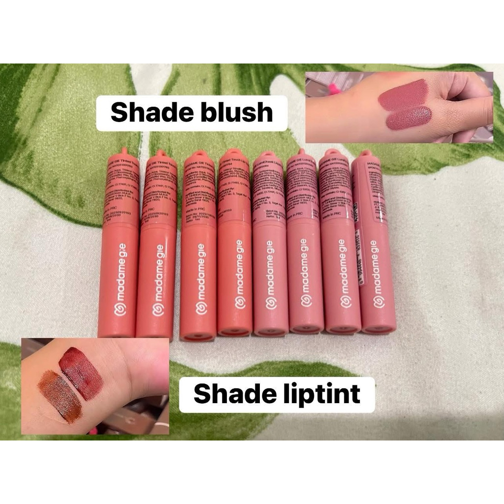 Bundling Liptint dan Blush